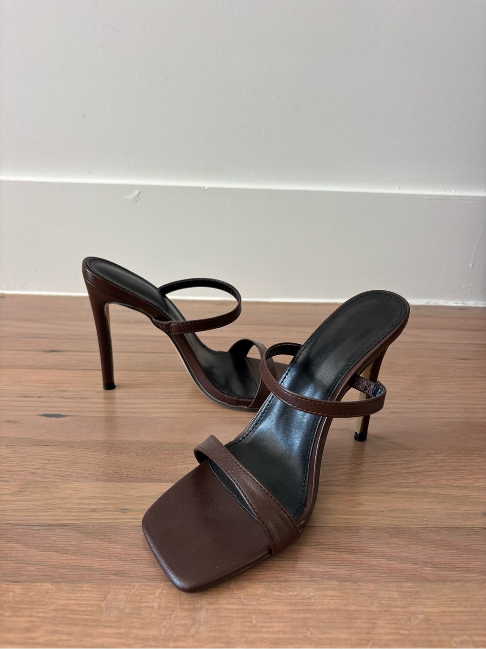 Brand new Brown Strappy High Heel